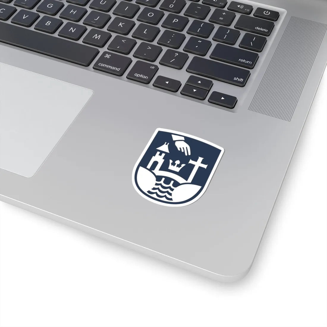 Køge Kommune coa (Denmark) (Coat of Arms) STICKER Vinyl Kiss-Cut Decal - The Sticker Space
