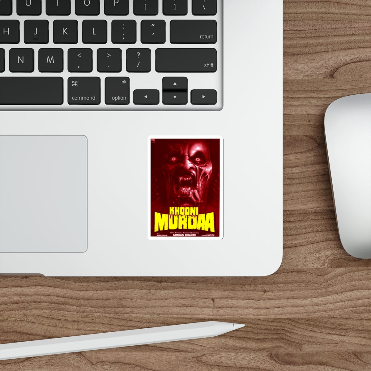 KHOONI MURDAA 1989 Movie Poster STICKER Vinyl Die-Cut Decal-The Sticker Space