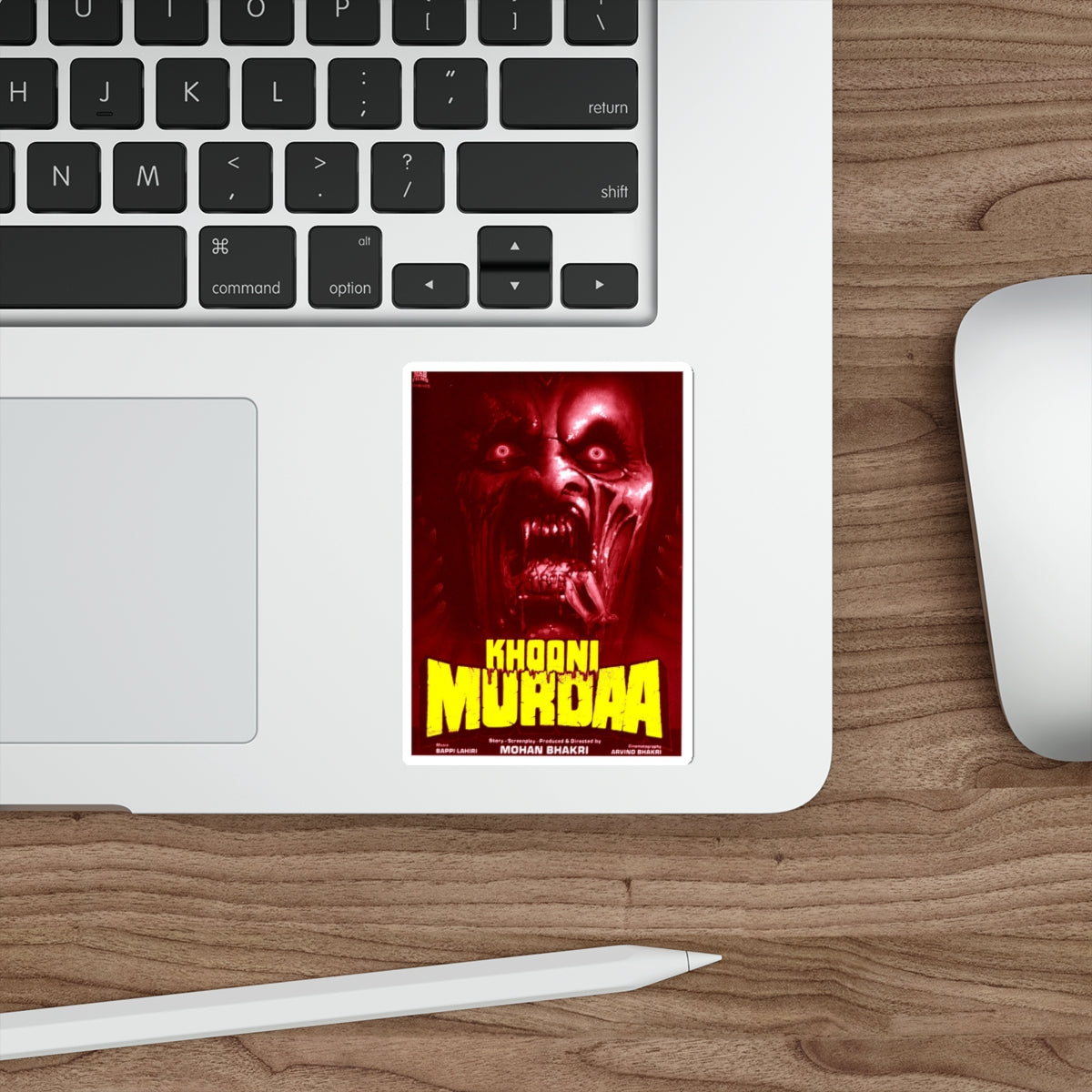 KHOONI MURDAA 1989 Movie Poster STICKER Vinyl Die-Cut Decal-The Sticker Space