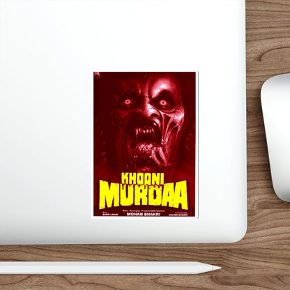 KHOONI MURDAA 1989 Movie Poster STICKER Vinyl Die-Cut Decal-The Sticker Space