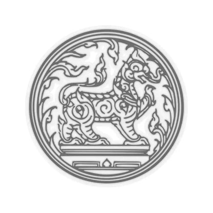 Khotchasi Seal (Thailand) STICKER Vinyl Kiss-Cut Decal 4 Inch Transparent - The Sticker Space