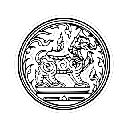 Khotchasi Seal (Thailand) STICKER Vinyl Kiss-Cut Decal 6 Inch White - The Sticker Space