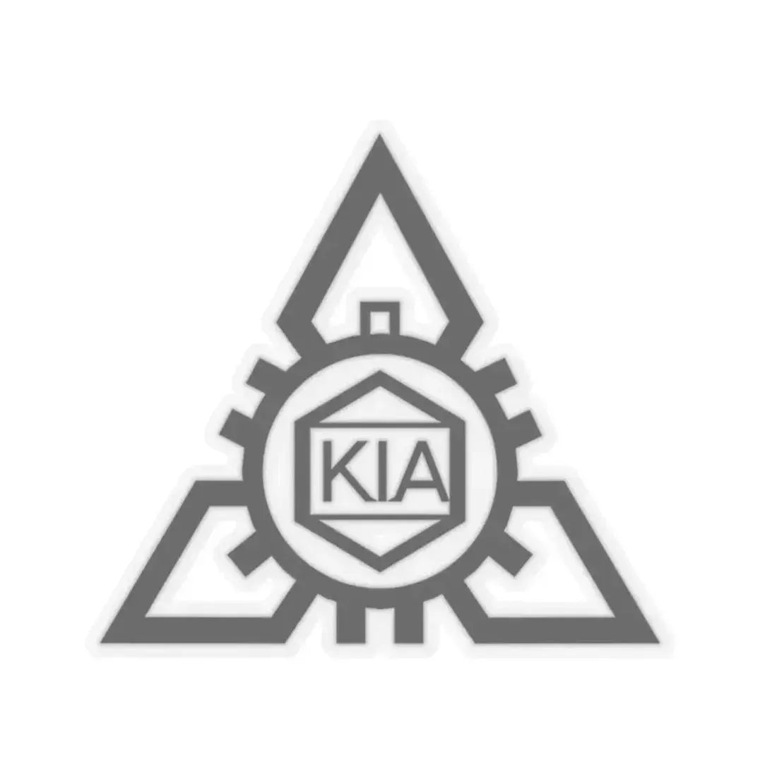 Kia Motors (1953) (Logo) STICKER Vinyl Kiss-Cut Decal 2 Inch Transparent - The Sticker Space