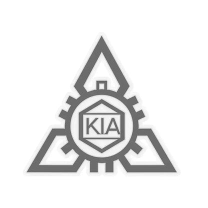Kia Motors (1953) (Logo) STICKER Vinyl Kiss-Cut Decal 3 Inch Transparent - The Sticker Space