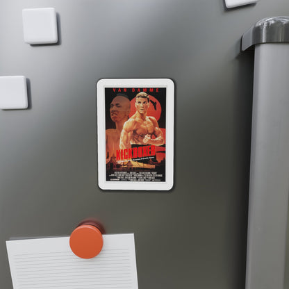 Kickboxer 1989 Movie Poster Die-Cut Magnet-The Sticker Space