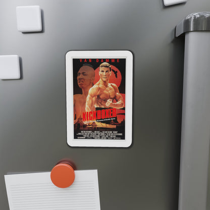 Kickboxer 1989 Movie Poster Die-Cut Magnet-The Sticker Space