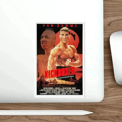 Kickboxer 1989 Movie Poster STICKER Vinyl Die-Cut Decal - The Sticker Space