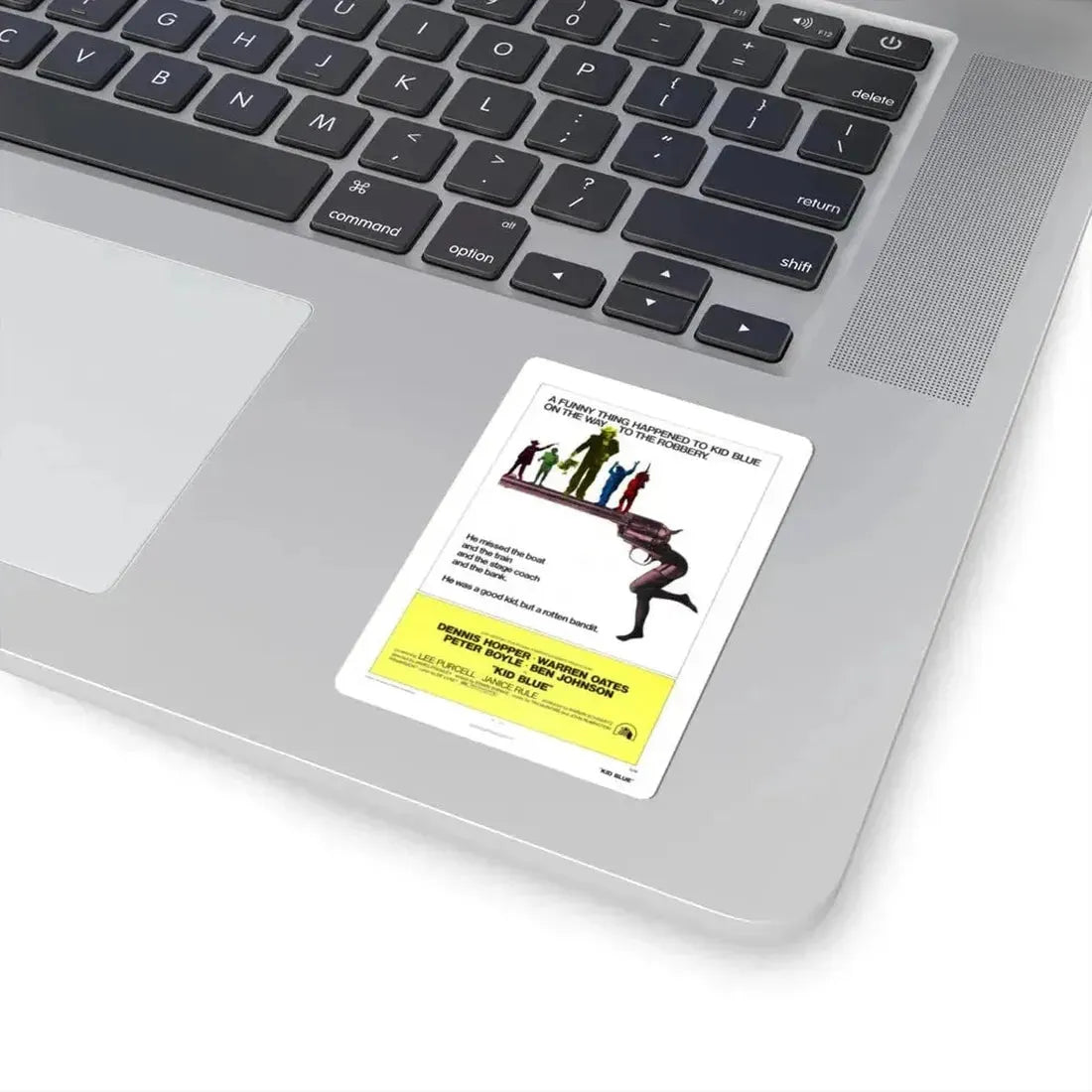 Kid Blue 1973 Movie Poster - STICKER Vinyl Kiss-Cut Decal - The Sticker Space