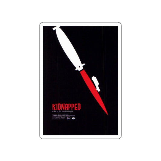 KIDNAPPED (RABID DOGS) 1974 Movie Poster STICKER Vinyl Die-Cut Decal-2 Inch-The Sticker Space