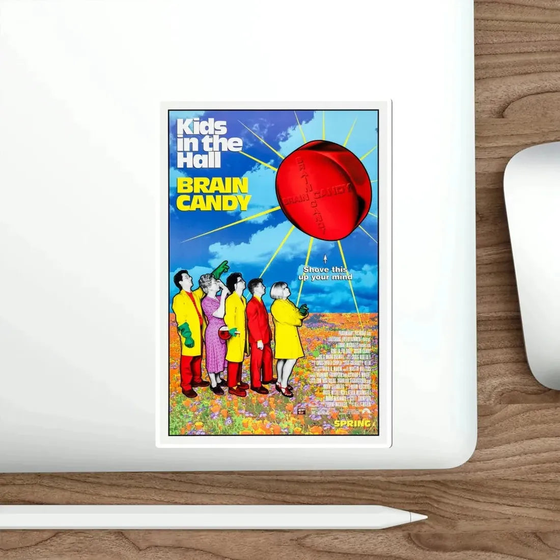 Kids In The Hall Brain Candy 1996 Movie Poster STICKER Vinyl Die-Cut Decal - The Sticker Space