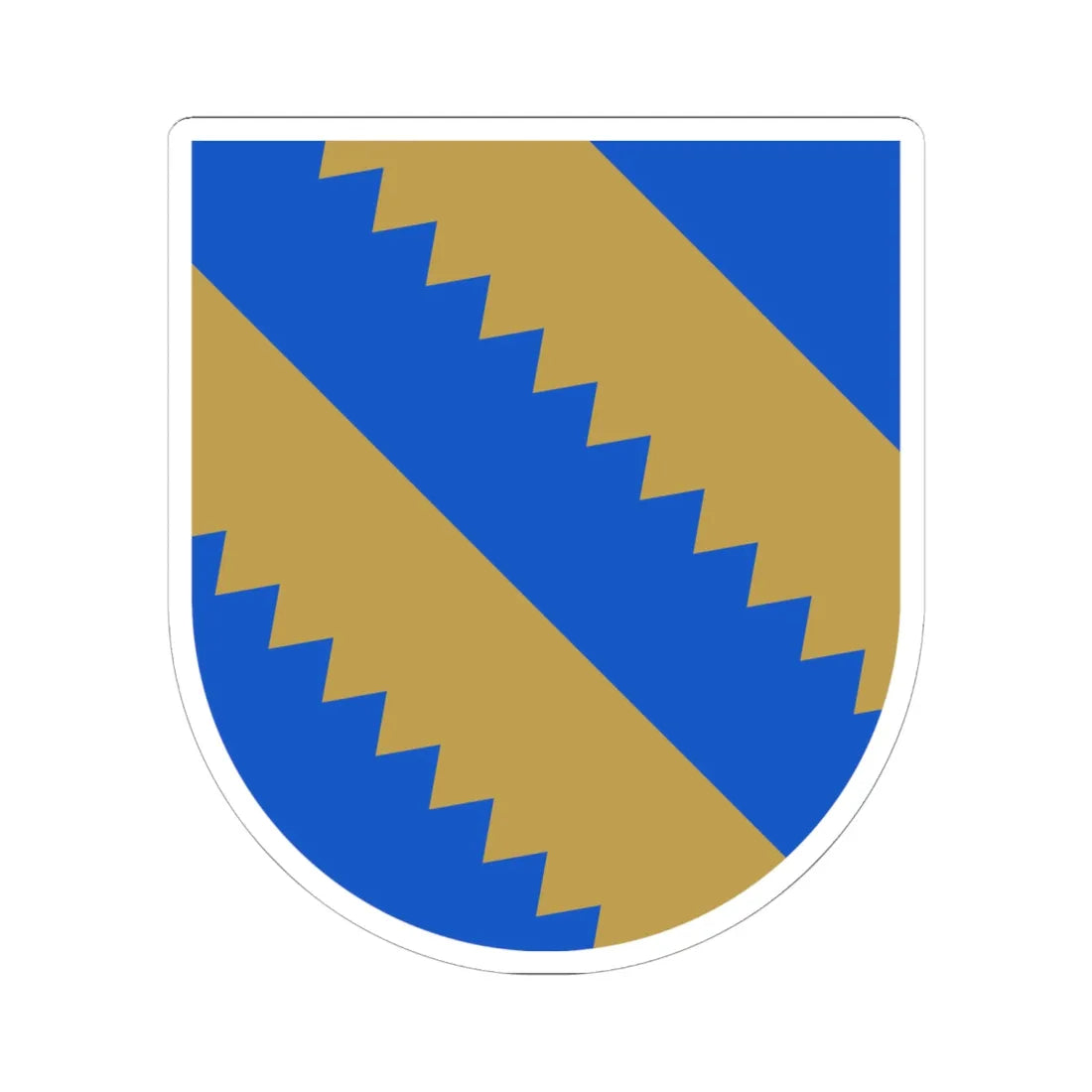 Kihniö.vaakuna (Finland) (Coat of Arms) STICKER Vinyl Kiss-Cut Decal 6 Inch White - The Sticker Space