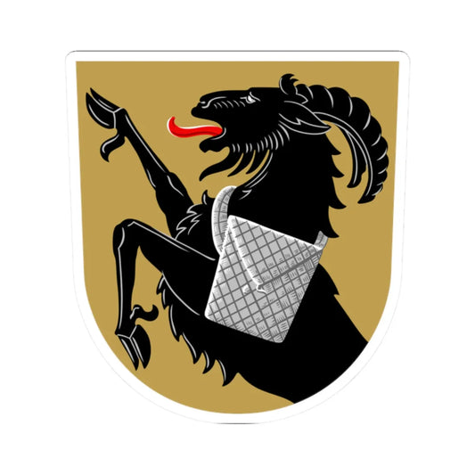 Kiikoinen.vaakuna (Finland) (Coat of Arms) STICKER Vinyl Kiss-Cut Decal 2 Inch White - The Sticker Space