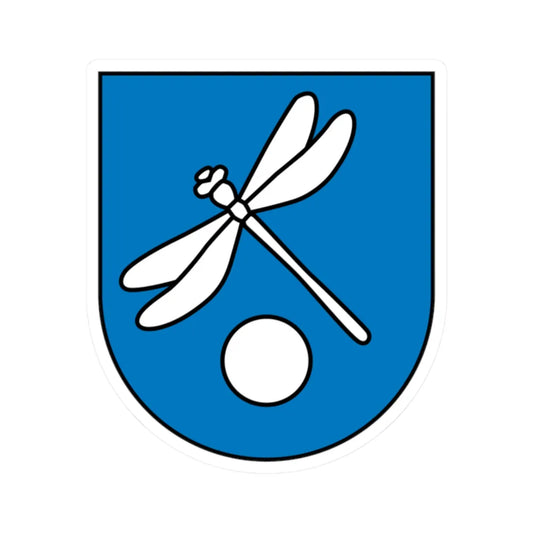 Kiili coat of arms (Estonia) (Coat of Arms) STICKER Vinyl Kiss-Cut Decal 2 Inch White - The Sticker Space