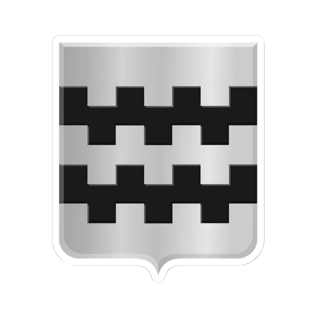 Kijfhoek wapen (Netherlands) (Coat of Arms) STICKER Vinyl Kiss-Cut Decal - The Sticker Space