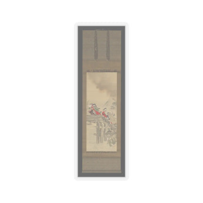 Kikuchi Yōsai - Lady Iga - 1860s v2 - STICKER Vinyl Kiss-Cut Decal