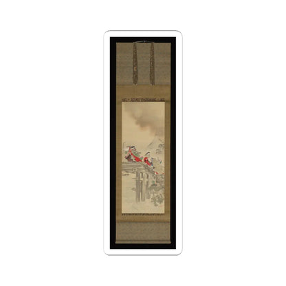 Kikuchi Yōsai - Lady Iga - 1860s v2 - STICKER Vinyl Kiss-Cut Decal
