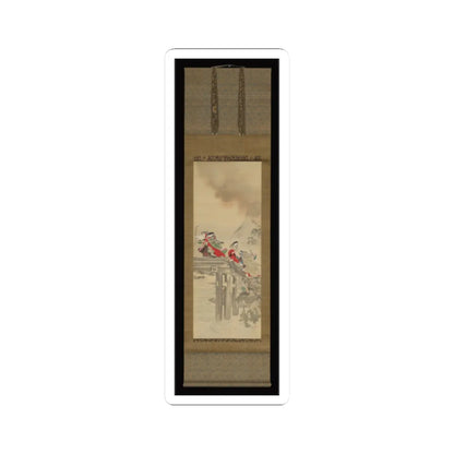 Kikuchi Yōsai - Lady Iga - 1860s v2 - STICKER Vinyl Kiss-Cut Decal