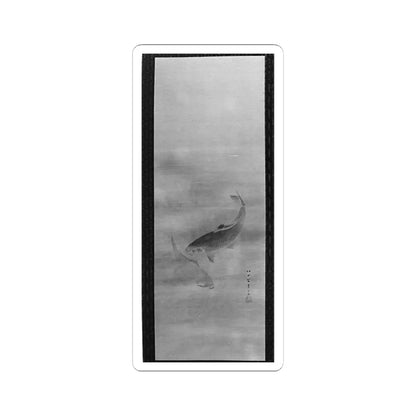 Kikuchi Yōsai - Two Carp - unknown - STICKER Vinyl Kiss-Cut Decal