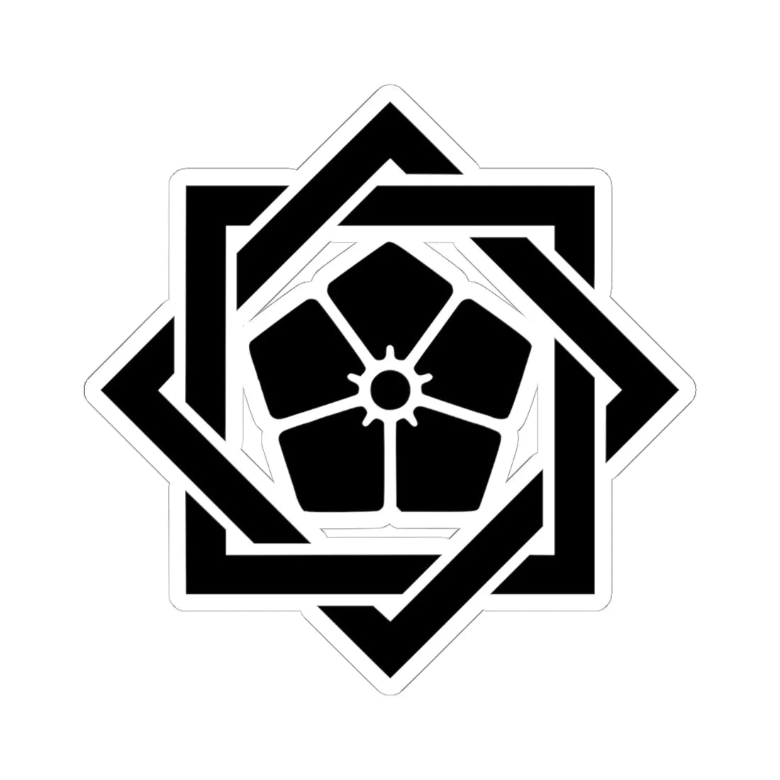 Kikyō mon (Japan) (Coat of Arms) STICKER Vinyl Kiss-Cut Decal - The Sticker Space