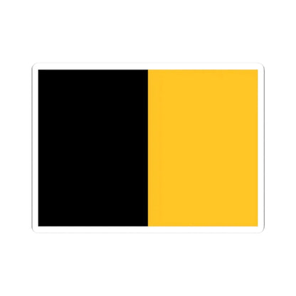 Kilkennygaaflag (Ireland) STICKER Vinyl Kiss-Cut Decal 2 Inch White - The Sticker Space