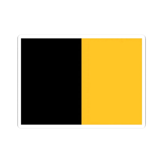 Kilkennygaaflag (Ireland) STICKER Vinyl Kiss-Cut Decal 2 Inch White - The Sticker Space