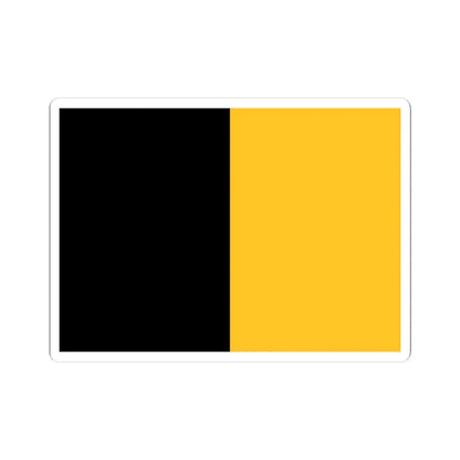 Kilkennygaaflag (Ireland) STICKER Vinyl Kiss-Cut Decal 4 Inch White - The Sticker Space