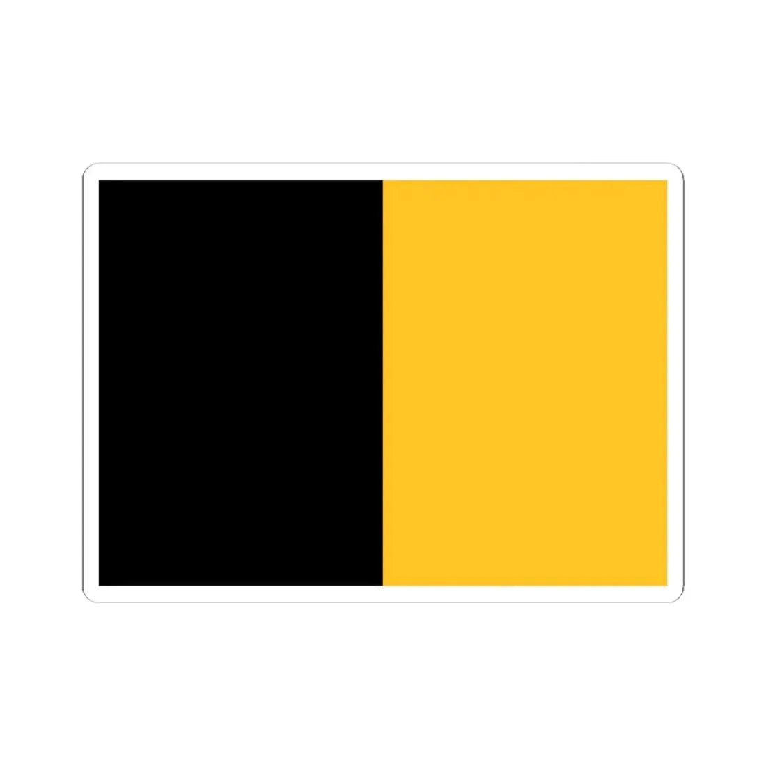 Kilkennygaaflag (Ireland) STICKER Vinyl Kiss-Cut Decal 6 Inch White - The Sticker Space