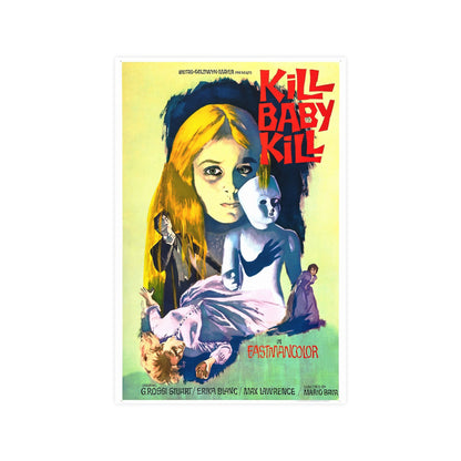 KILL BABY KILL 1966 - Paper Movie Poster-12″ x 18″ (Vertical)-The Sticker Space