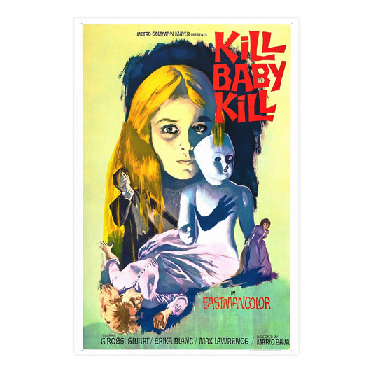 KILL BABY KILL 1966 - Paper Movie Poster-24″ x 36″ (Vertical)-The Sticker Space