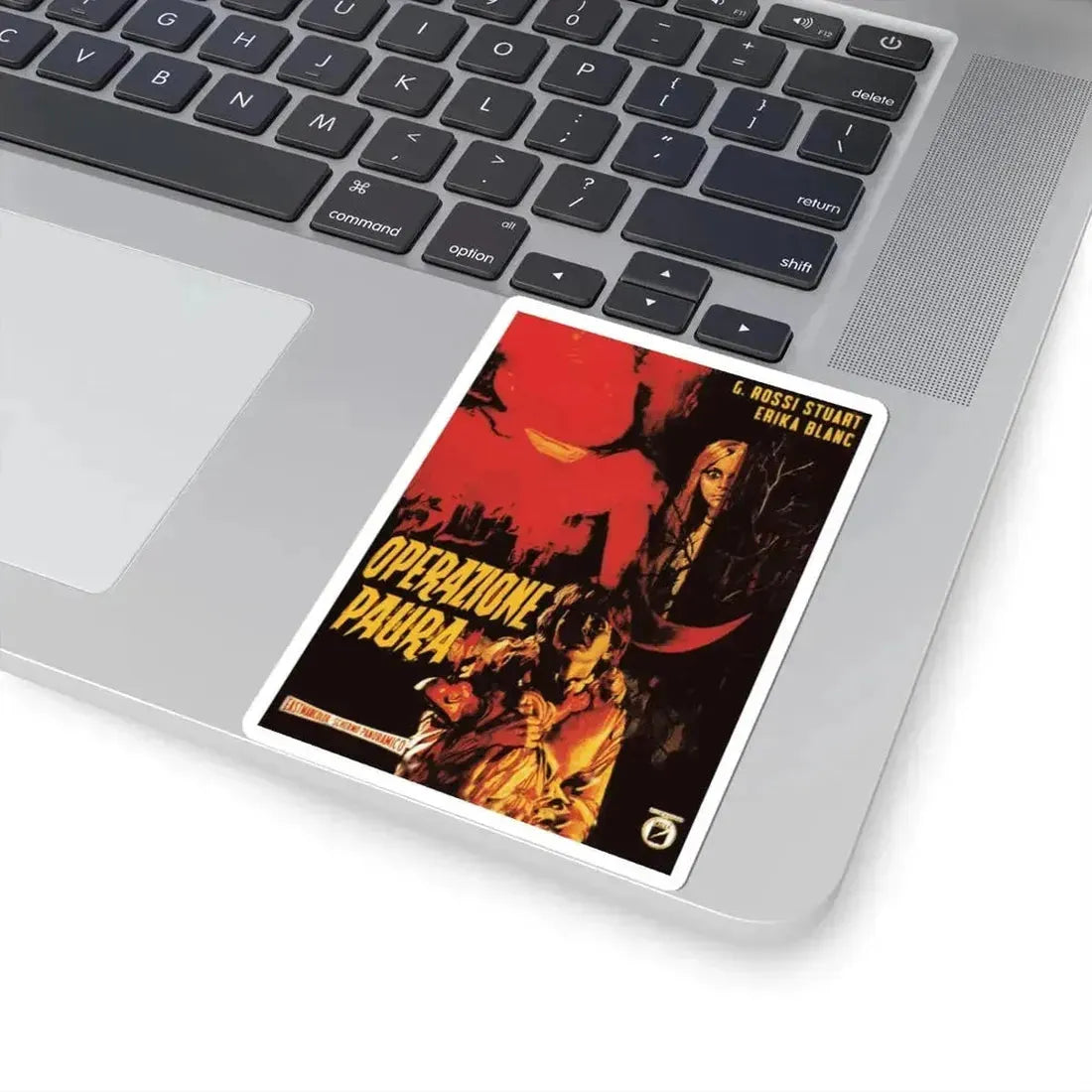 KILL BABY KILL (ITALIAN) 1966 Movie Poster - STICKER Vinyl Kiss-Cut Decal - The Sticker Space