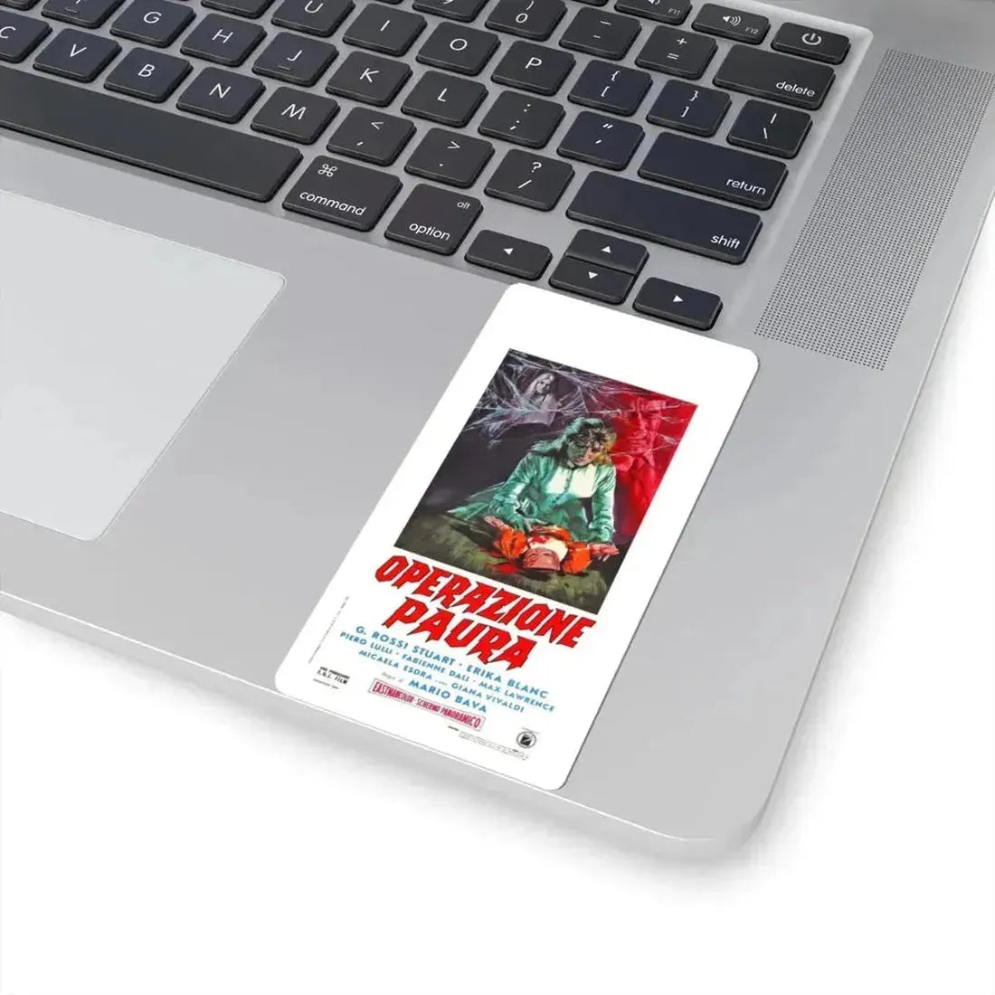 KILL BABY KILL (ITALIAN 3) 1966 Movie Poster - STICKER Vinyl Kiss-Cut Decal - The Sticker Space