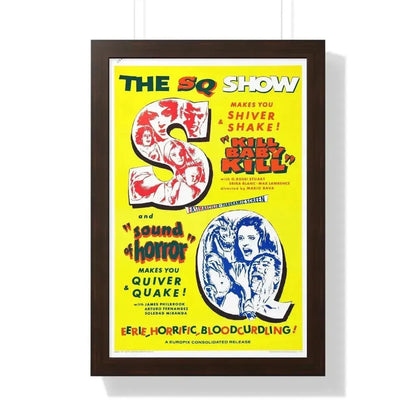 KILL BABY KILL + SOUND OF HORROR 1966 - Framed Movie Poster - The Sticker Space