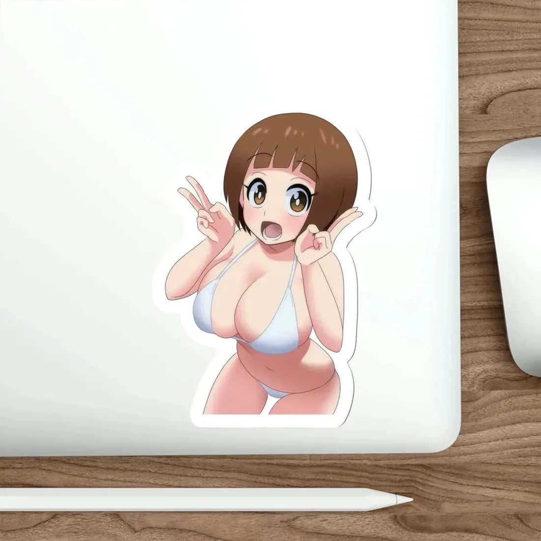 KILL la KILL - Mako Mankanshoku (Anime/Ecchi/Waifu) STICKER Vinyl Die-Cut Decal - The Sticker Space