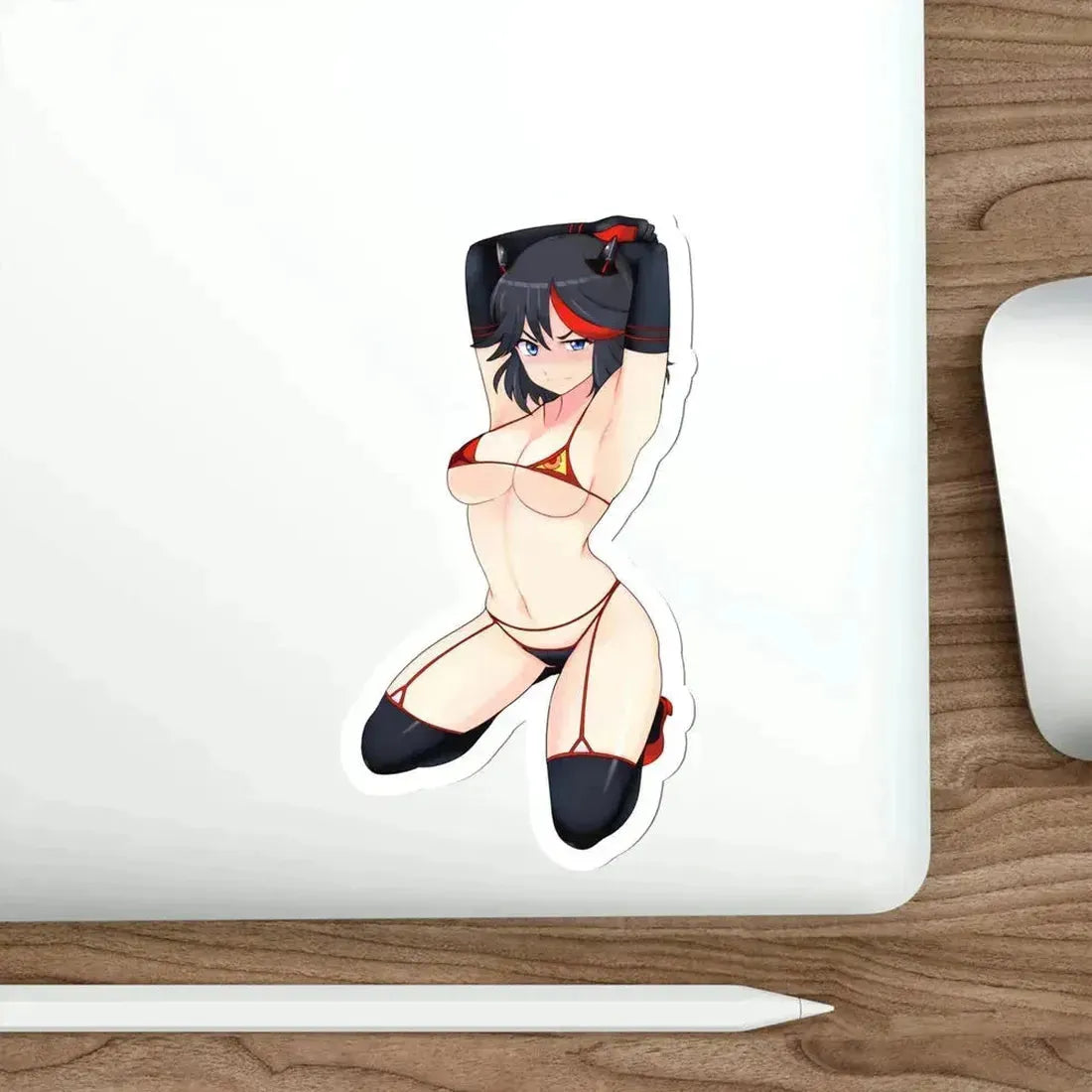 KILL la KILL - Ryuko Matoi (Anime/Ecchi/Waifu) STICKER Vinyl Die-Cut Decal - The Sticker Space