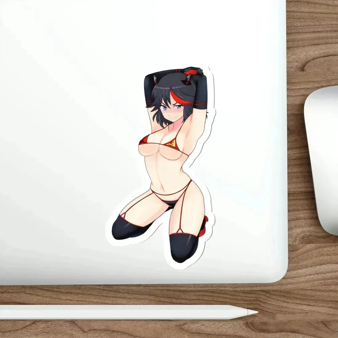 KILL la KILL - Ryuko Matoi (Anime/Ecchi/Waifu) STICKER Vinyl Die-Cut Decal - The Sticker Space