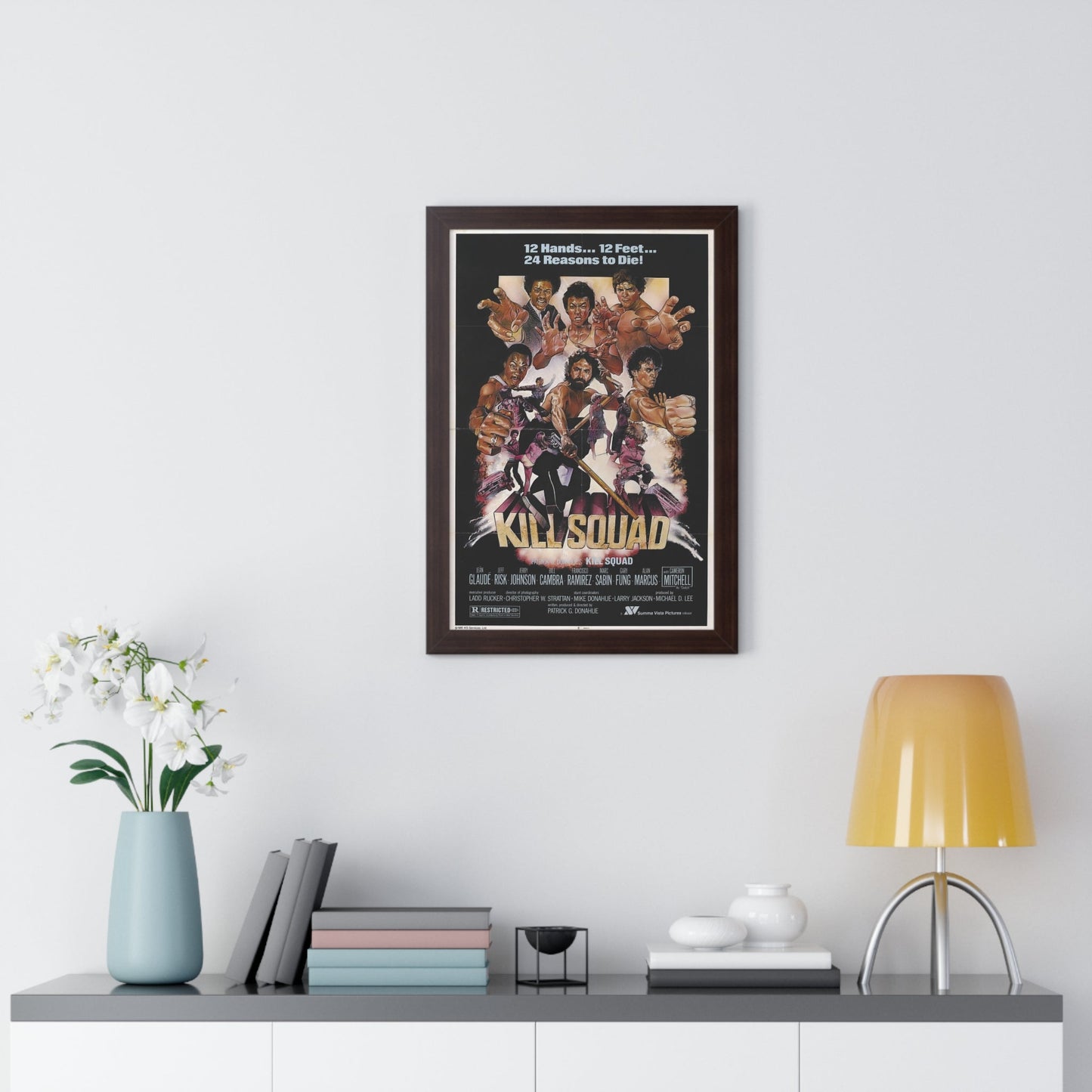 KILL SQUAD 1981 - Framed Movie Poster-The Sticker Space