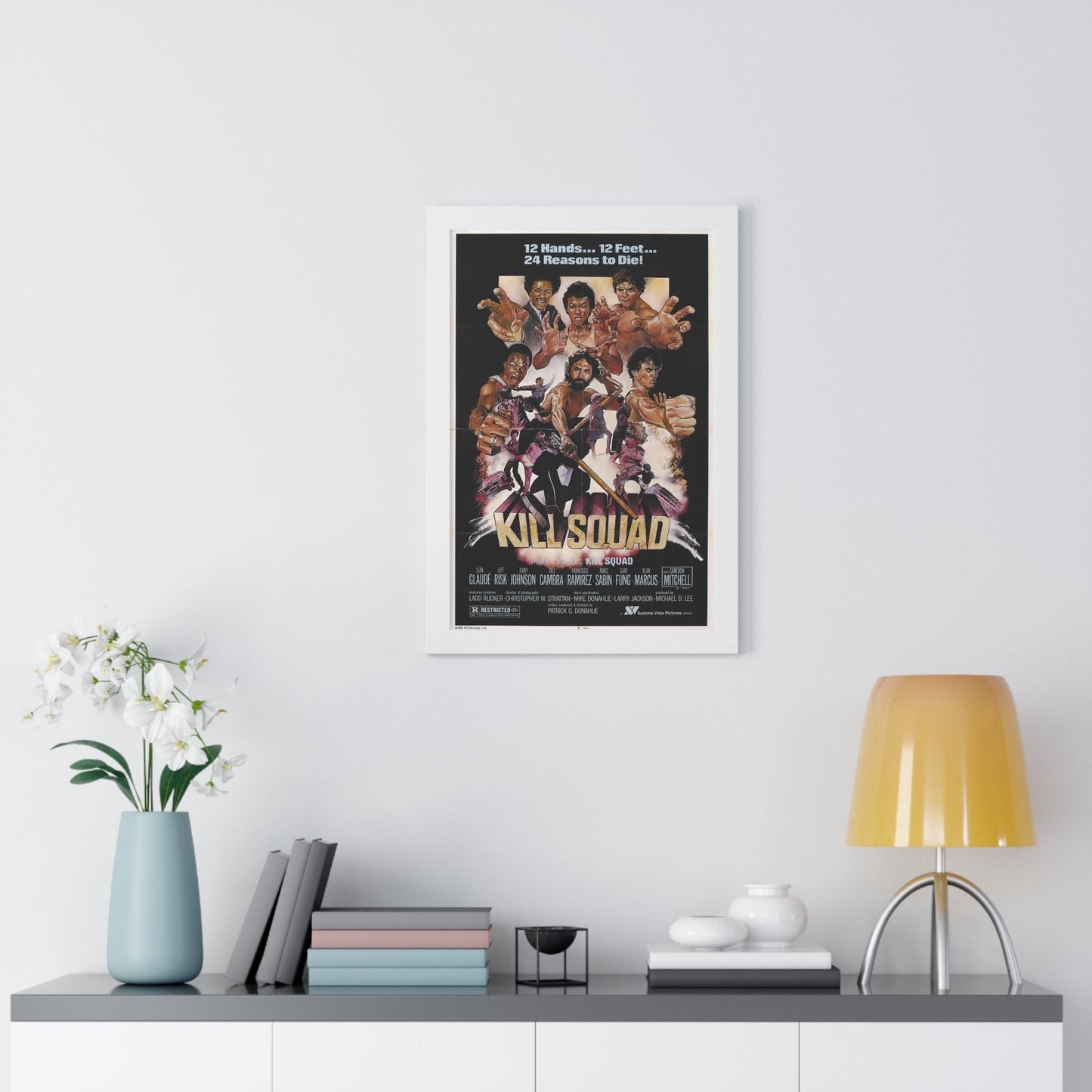 KILL SQUAD 1981 - Framed Movie Poster-The Sticker Space