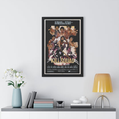 KILL SQUAD 1981 - Framed Movie Poster-The Sticker Space