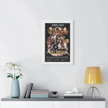 KILL SQUAD 1981 - Framed Movie Poster - The Sticker Space