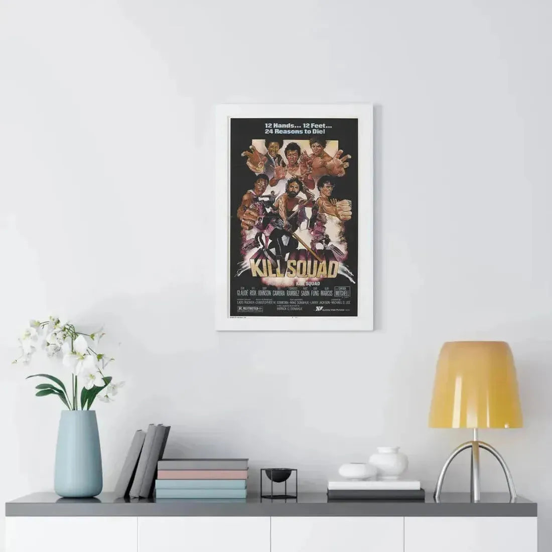 KILL SQUAD 1981 - Framed Movie Poster - The Sticker Space