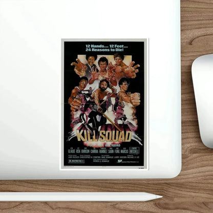 Kill Squad 1982 Movie Poster STICKER Vinyl Die-Cut Decal - The Sticker Space