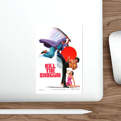 KILL THE SHOGUN 1975 Movie Poster STICKER Vinyl Die-Cut Decal-The Sticker Space