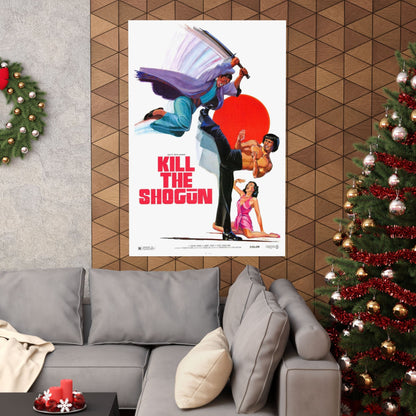 KILL THE SHOGUN 1975 - Paper Movie Poster-The Sticker Space