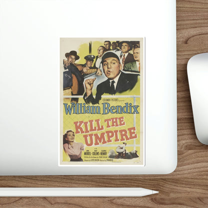 Kill the Umpire 1950 Movie Poster STICKER Vinyl Die-Cut Decal-The Sticker Space