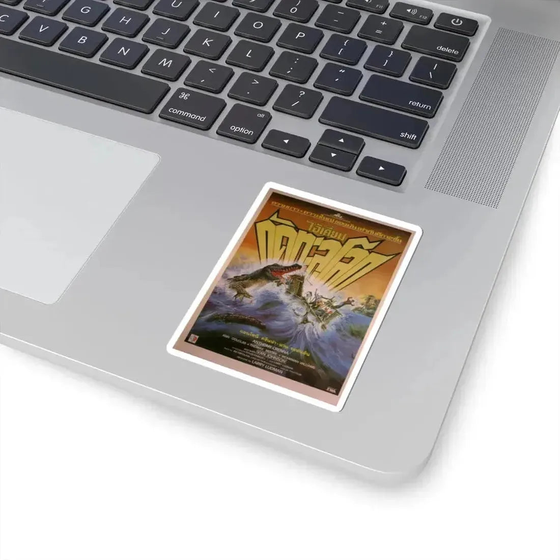 KILLER CROCODILE (ASIAN) 1989 Movie Poster - STICKER Vinyl Kiss-Cut Decal - The Sticker Space