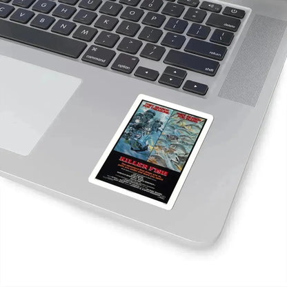 KILLER FISH 1979 Movie Poster - STICKER Vinyl Kiss-Cut Decal - The Sticker Space