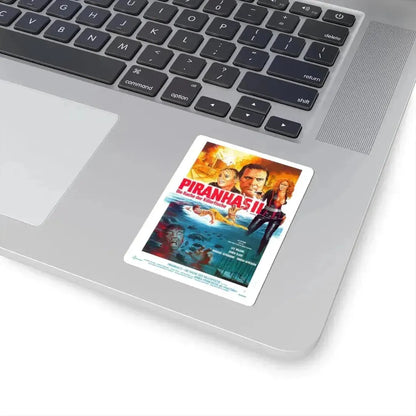 KILLER FISH (GERMAN) 1979 Movie Poster - STICKER Vinyl Kiss-Cut Decal - The Sticker Space