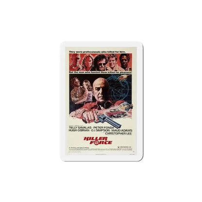 Killer Force 1976 Movie Poster Refrigerator Magnet 5 Inch - The Sticker Space