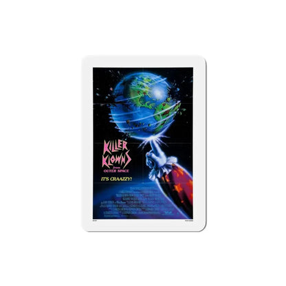 Killer Klowns from Outer Space 1988 Movie Poster Refrigerator Magnet - The Sticker Space