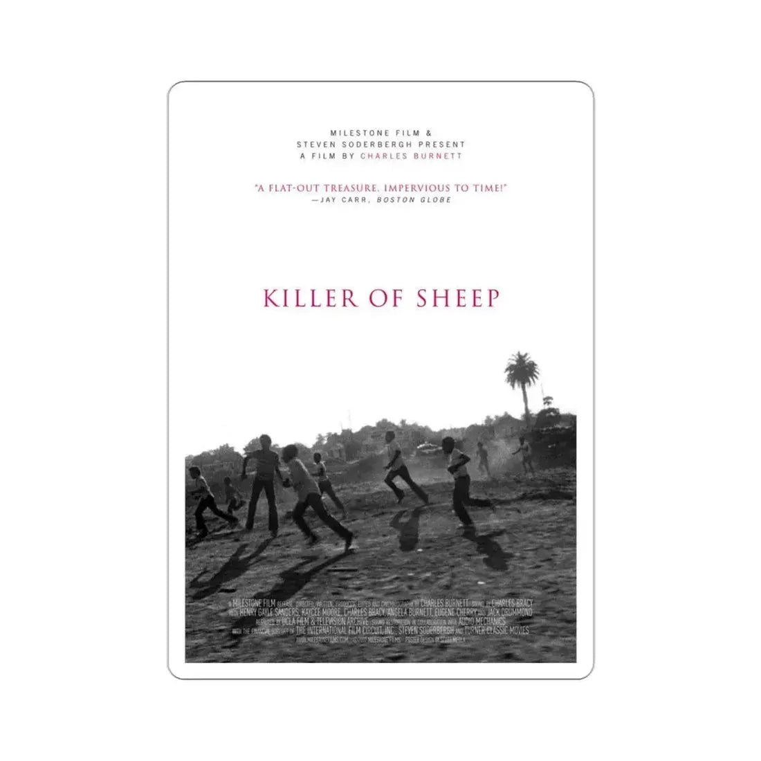 Killer of Sheep 1977 Movie Poster STICKER Vinyl Die-Cut Decal 3 Inch - The Sticker Space